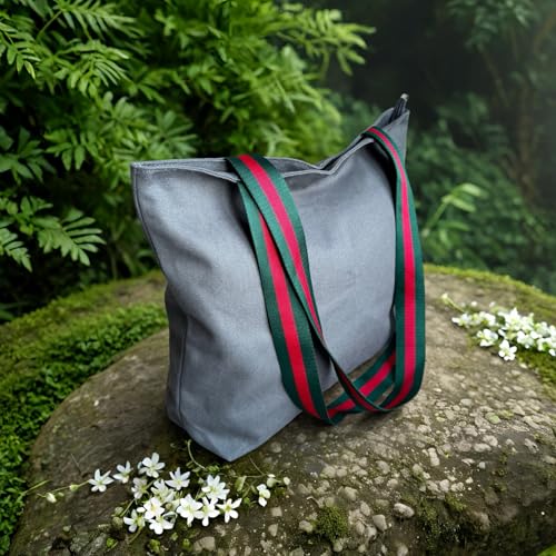 Sac de course zippé en coton durable fini les objets perdus au marché - 4