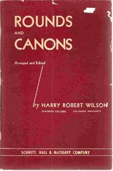 Paperback Rounds and Canons Arranged and Edited Book