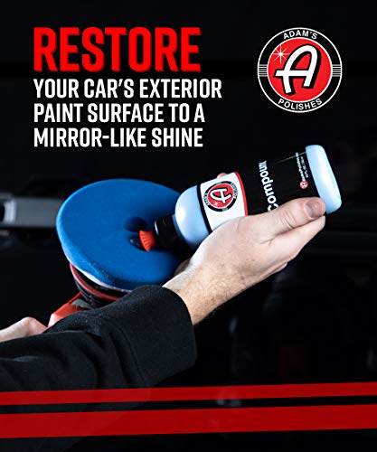 Adam’s 2-Step Polishing System 12Oz Combo - Silicone-Free, Body Shop Safe Formula - Quick, Professional Correcting And Polishing Results For Clear Coat, Gel Coat, Single Stage Finishes #TOP2