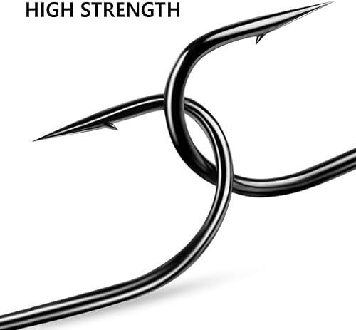 Miniatura 4 de Dyxssm 100 unidslote ganchos de pesca doble gancho de rana clásica con vástago abierto para agua salada y agua dulce