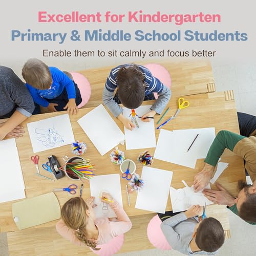 kisnbld Almofada Oscilante, Assento Oscilante Extra Grosso para Crianças Sensoriais, Disco de Equilí