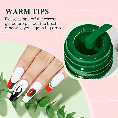 Mizhse Gel Liner Esmalte para Uñas 7ml Set Manicura miniatura 6