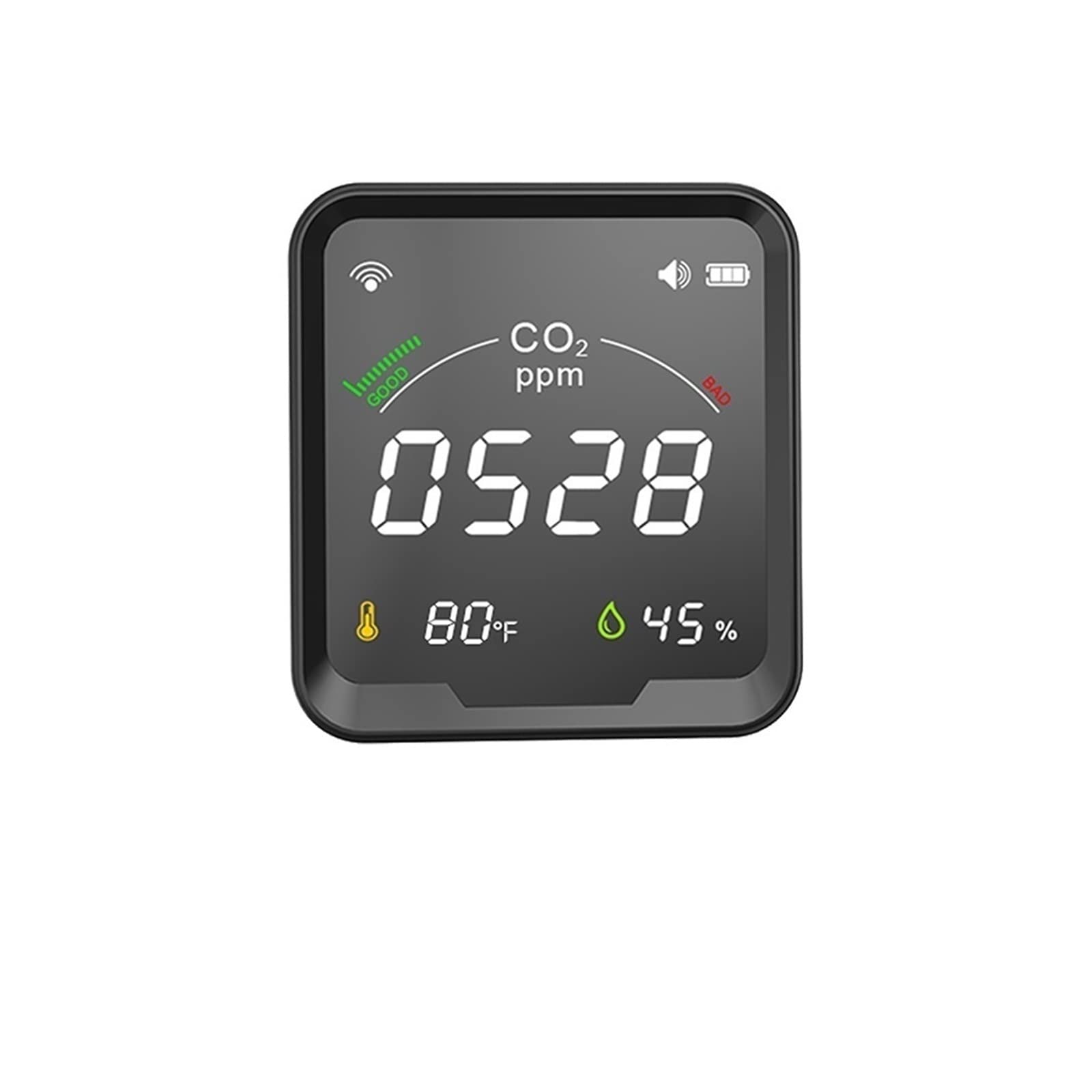 Thermostat intelligent et moniteur CO2 3-en-1 Tuya WiFi