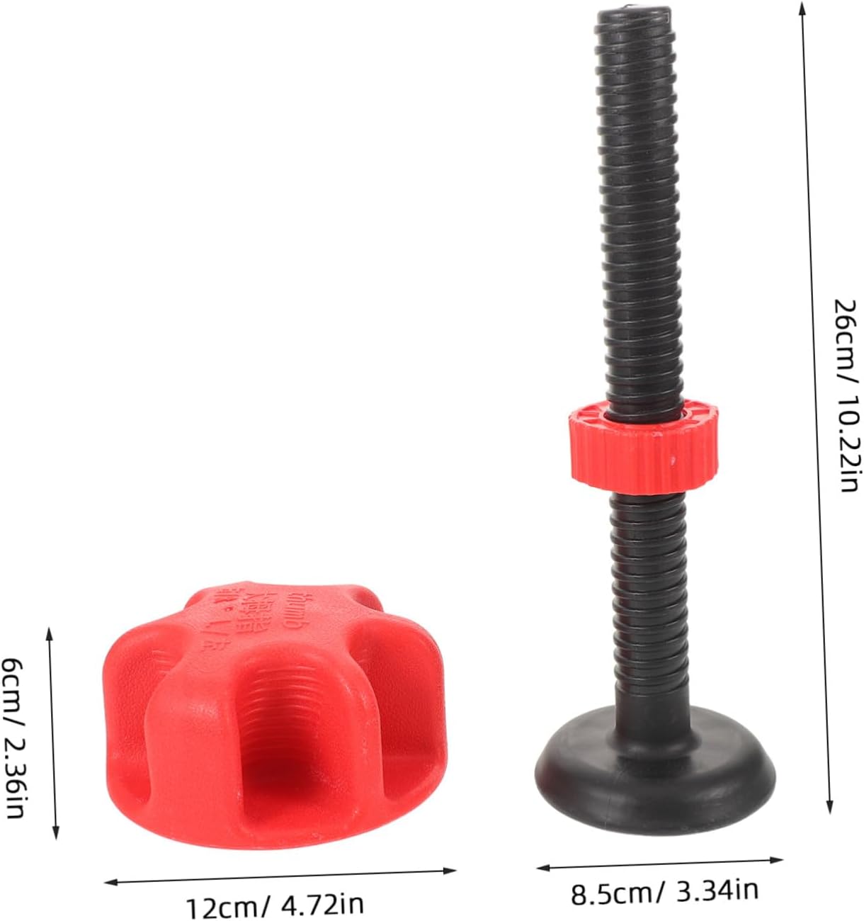 Zerodeko Multi-functional Strength Trainer Dumbbell Attachment for Holes Adjustable Five-finger Hold Strengthener Gym Accessory Ergonomic Forearm Workout Tool for Muscle Building and
