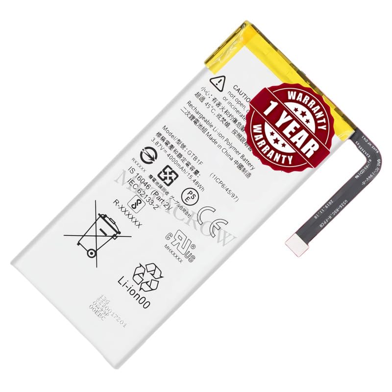 Image of Original GTB1F Battery Compatible for Google Pixel 5 - (4080mAh) - 1 Year Warranty JK1