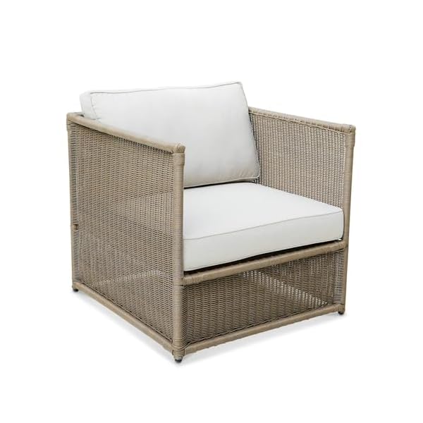 Loberon Sessel Lesmont Braun/Creme