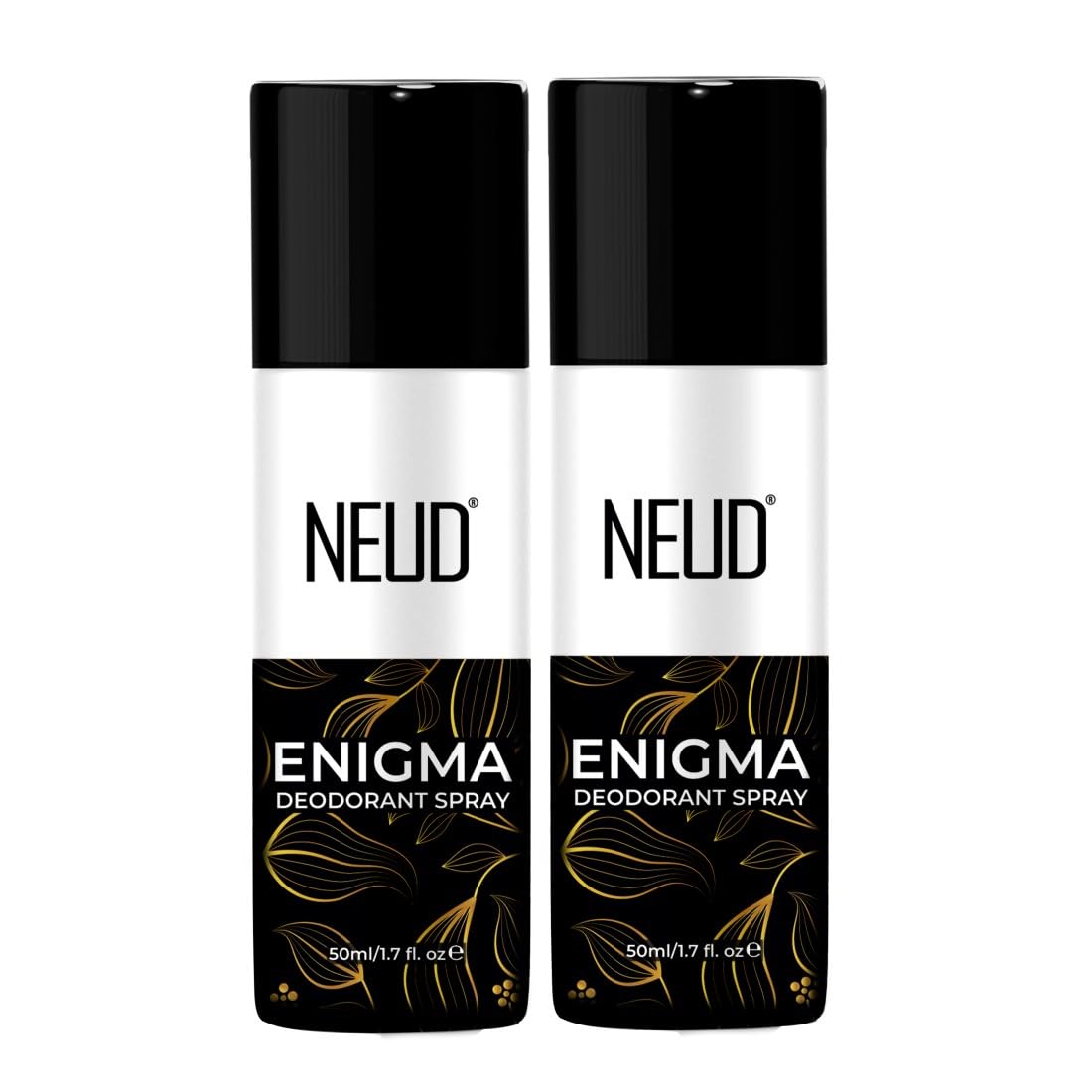 NEUD Enigma Unisex Deodorant Body Spray Combo - Set of 2 x 50ml Each, Perfume for Men & Women, Deo Gift Set, Fresh & Long Lasting Aroma, No Gas Deodorant-image-17