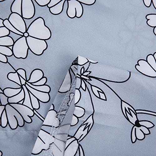 Camicia da donna con stampa a tre quarti, casual