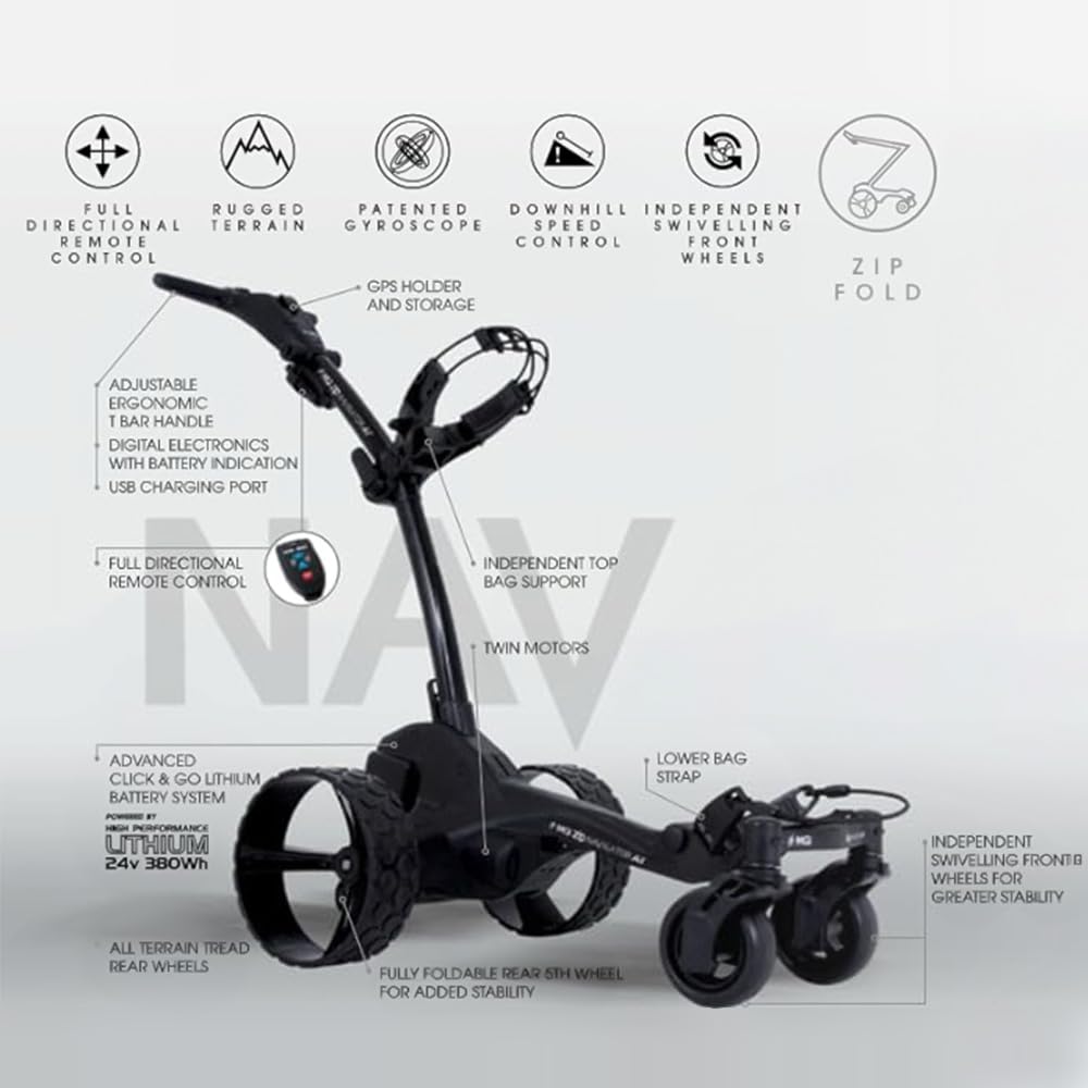 Mgi Zip Navigator All Terrain Remote Controlled Electric Motorized