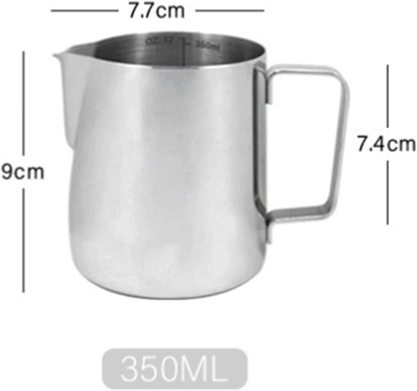 Jarra para leche, Jarra for espumar leche, jarra for café, taza extraíble for capuchino, lechera, tazas for espresso, arte latte, for, for