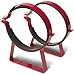 Edelbrock 72600 Red Hinged Steel Nitrous Bottle Bracket