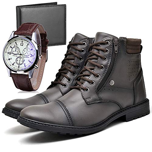 Bota Coturno Adventure Trilha Com Carteira e Relógio e Carteira Masculino DUBUY R560DB Tamanho:40;co