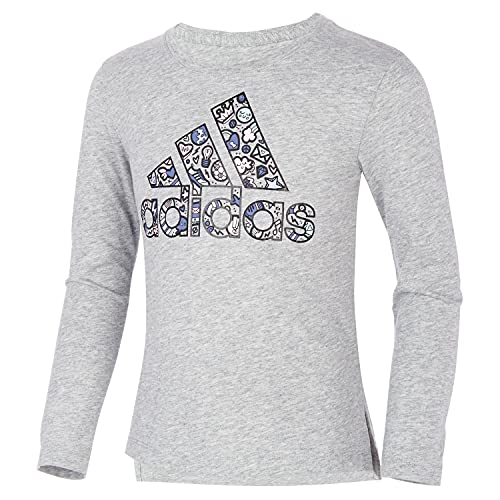 T-shirt manches longues Adidas Vent Graphic fille anti-transpiration pour le sport