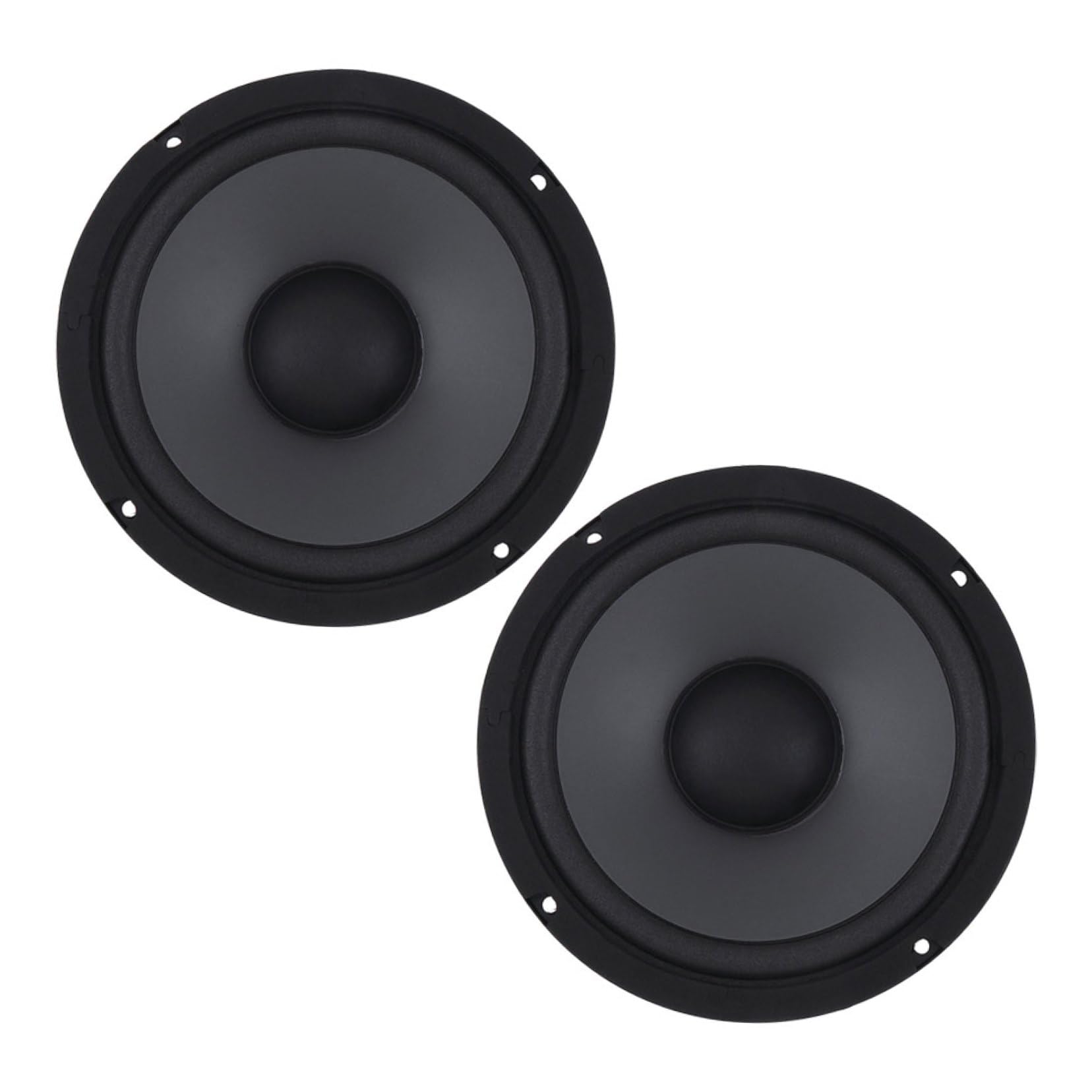 Mipcase Altoparlanti Per Porte Auto Posteriori 4 Ohm Kit 2 Pezzi Magnete, Compatibili Per Impianti Audio Auto Modificati, Resistenti e Versatili Per Musica Classica, Jazz, Rock