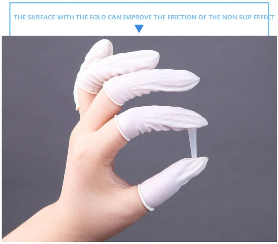 Bеѕt Cуbеr Dеаlѕ 🔥 RuoFeng Latex Finger Cots for Electronic Maintenance Medicine Jewelry Cleaning Cosmetology and Other Applications (Pack of 330) Bеѕt Dеаl 🛒 RuoFeng Latex Finger Cots for Electronic Maintenance Medicine Jewelry Cleaning Cosmetology and Other Applications (Pack of 330)