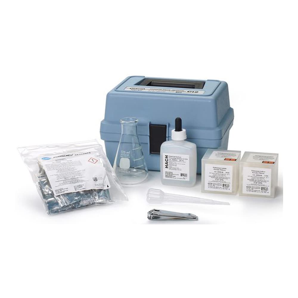 Hach 2687200 Hypochlorite Test Kit, Model CN-HR