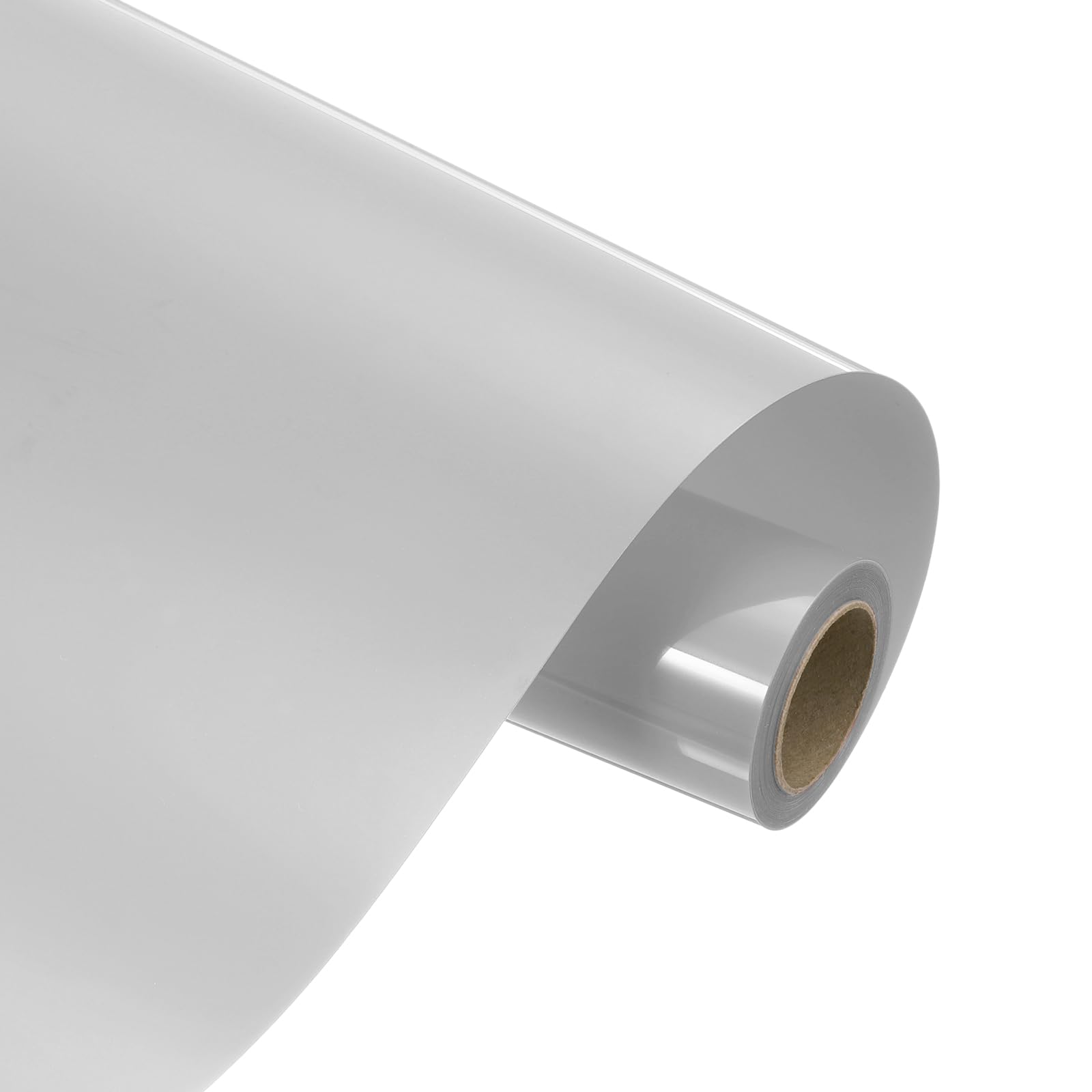 sourcing map Heat Transfer Vinyl Roll, 12" x 9.8ft HTV Iron on Transfer Vinyl for T-Shirts Craft Cutter Cutting Machine, Easy to Cut and Weed (Gray)