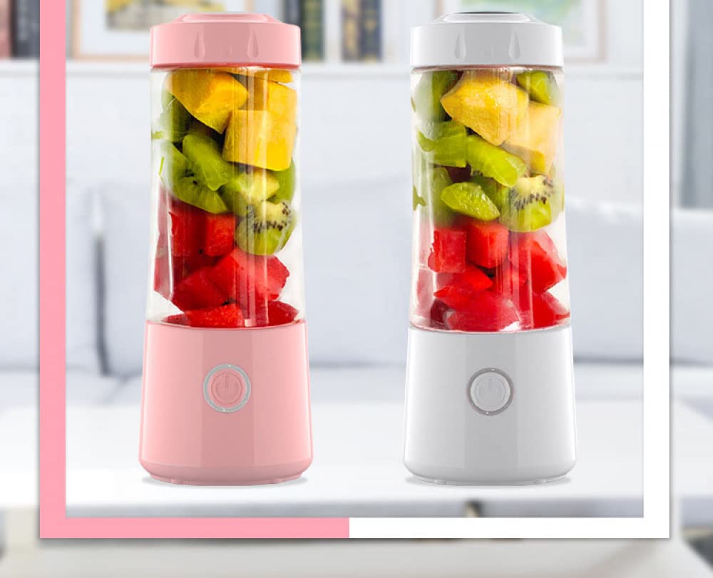 Spremiagrumi Elettrico Portatile, Mini Tazza di Succo per Studenti Domestici, Frullatore USB per Frullati E Frullati, Adatto per Alimenti per Bambini, Viaggi, Palestra, ECC.