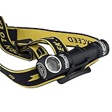 Die robuste Lampe eignet sich optimal zum Joggen, Campen, Angeln, Jagen, Biken, Reisen und andere Outdooraktivitäten. Inkl. praktischen und sicheren Halterungen für die Stirn oder das Handgelenk.