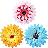 Amplias aplicaciones: las decoraciones colgantes de flores de múltiples capas se pueden colgar en interiores o exteriores, como la biblioteca, la sala de estar, la oficina, la cocina, el porche, el jardín, etc., en cualquier lugar que desee, brindando un acento brillante y vibrante a su hogar