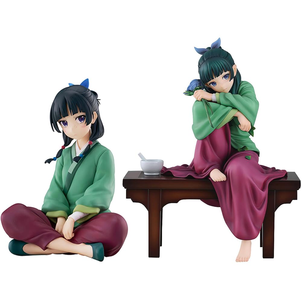 Zhongkaihua 3PCS Maomao Figure Maomao Sitting Position Anime Girl Action Figure 9/12CM PVC Model Home Car Desk Decoration Ornament Birthday Gift For Fans โ image 1