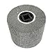 120x100x19mm Non-Woven Abrasive Wire Drawing Polishing Burnishing Wheel Flap Brush for Surface Treatment Stainless Steel, Aluminum, Copper, and More - 400 Grit