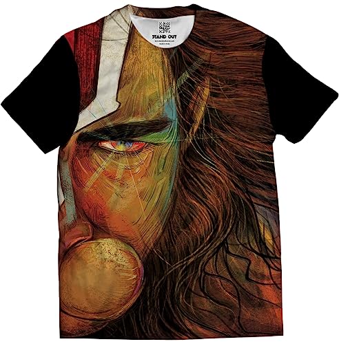 Image of STAND OUT All Over Printed Shiva, Krishna, Hanuman, Kali, Ram and Ravana, Ramayan, Bagavath Githa, Buddha Religious, Spiritual, Hindu Gods T-Shirts