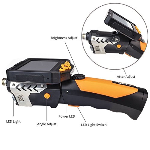 Endoscopio CrazyFire da 1 m cavo a serpente da 8.2...