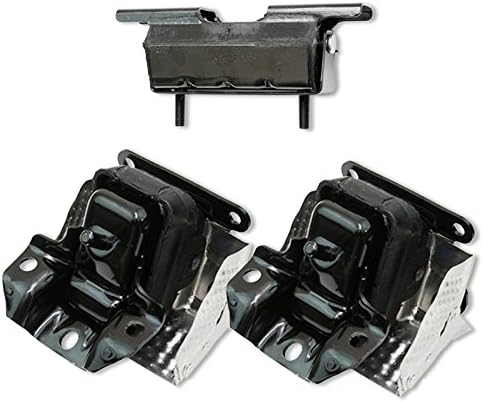 Engine Motor & Transmission Mount Compatible with 2007-2012 Cadillac Escalade/ESV/EXT 6.2L AWD AUTO Kit 3pc | A5365 A5365 A2638 3484 3484 2638