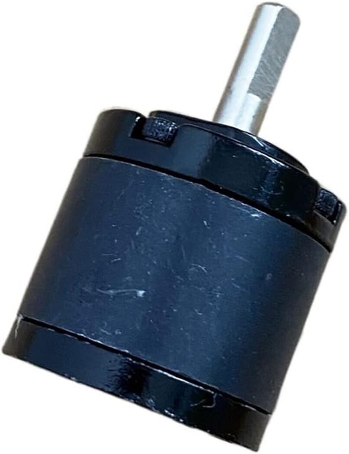 Speed Box Ratio 1:4~361 Planetary Gearbox, Diameter 22MM D-Shaft for 180/370 DC Motor Reducer Gearhead (Size : 1 Ratio 23)