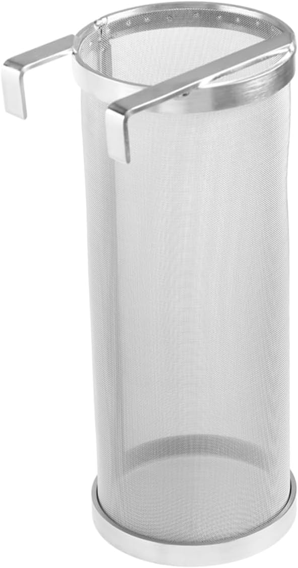 Stainless Steel Fine Mesh Strainer Tool for Brewing for Filtering Beer and and Easy to Clean for Kettle Systems and Brewing