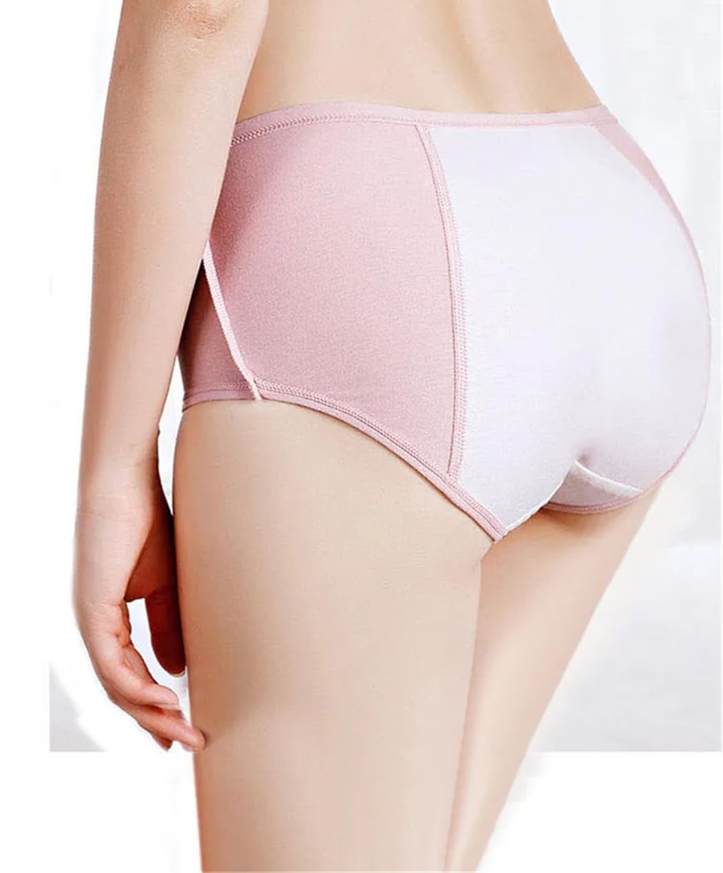 Slip intimo da donna in cotone senza cuciture a tinta unita sottile