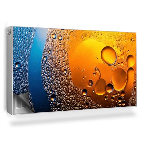 Panel Decorativo Gotas de Aceite para Integrar el Radiador en tu Salón 2