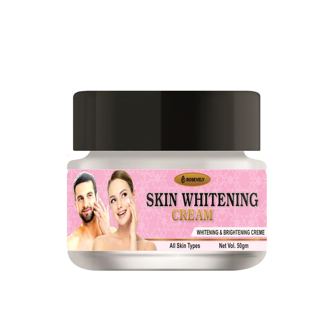 Rosevely Anti-Aging and Whitening Cream, Day Cream, AdvancedBrightening and Beauty Glow Cream 50g