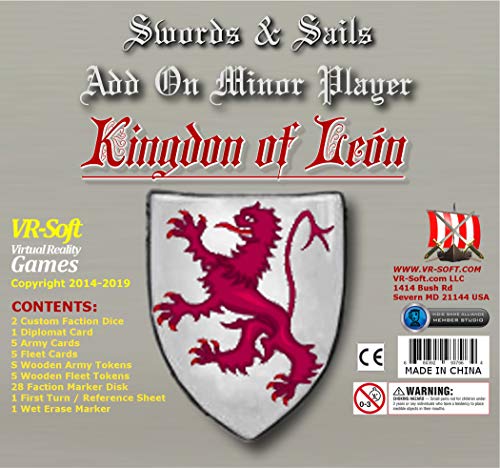 VR-SOFT VIRTUAL REALITY GAMES Swords & Sails: Kingdom of León Minor Player Add-On