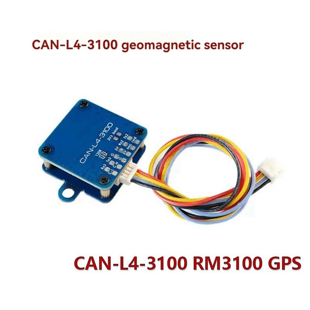 Booso CAN-L4-3100 Magnetometer RM3100 GPS Geomagnetischer Sensor Hohe Auflösung Geringer Stromverbrauch Modellflugzeugdrohne