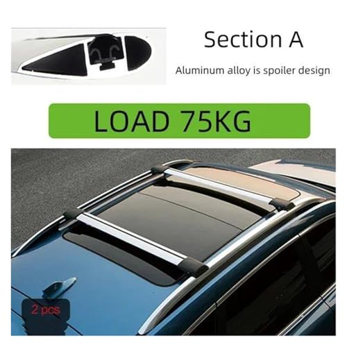 Barras techo coche para X5 E70 2006-2013 con rieles aluminio 3