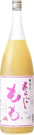 【創業130年の味】梅乃宿 あらごしもも 1,800ml もも酒 果実酒 リキュール 日本酒 デザート酒 国産 果肉 果汁 アルコール 8度 お取り寄せ ギフト 贈り物 プレゼント 贈答 手土産