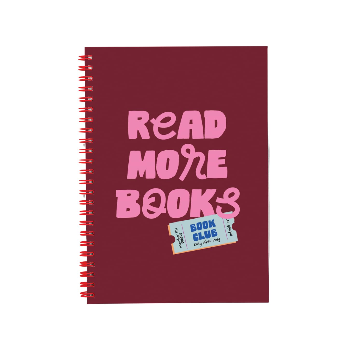 Good Tuesday A5 Reading Journal | More Books
