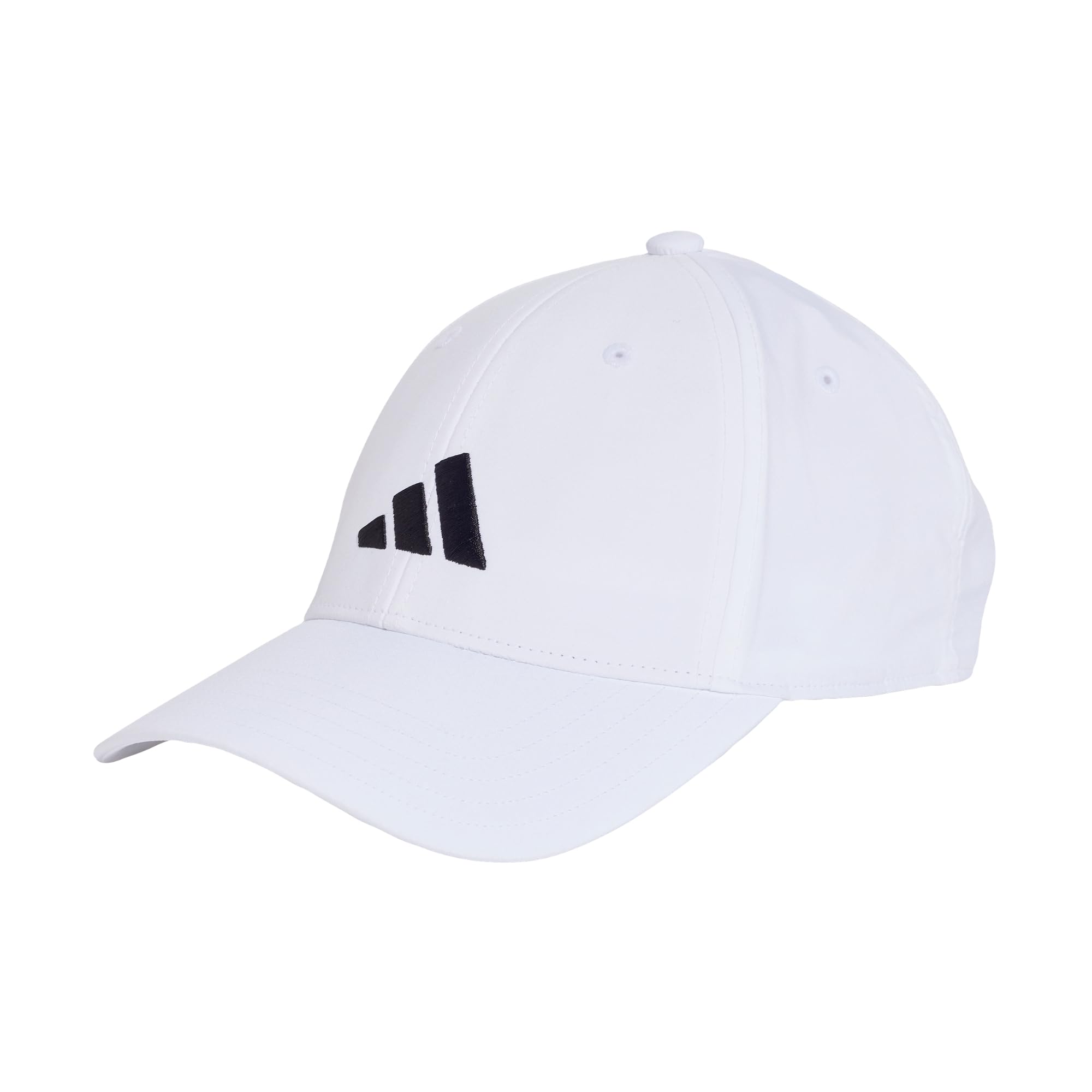 adidas Unisex Adulto Bball Lt Emb New Logo Hat, White/​Black, M-​L
