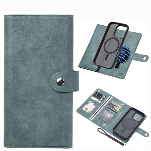 ViLi-GVA iPhone 16 ProMax Ή 2in1 J[h[ XL~Oh~ O\ }Olbg E  Xgbvt 2WAY 蒠^P[X AeB[N ΃O[ CIH16PM-VL-GVA-GR