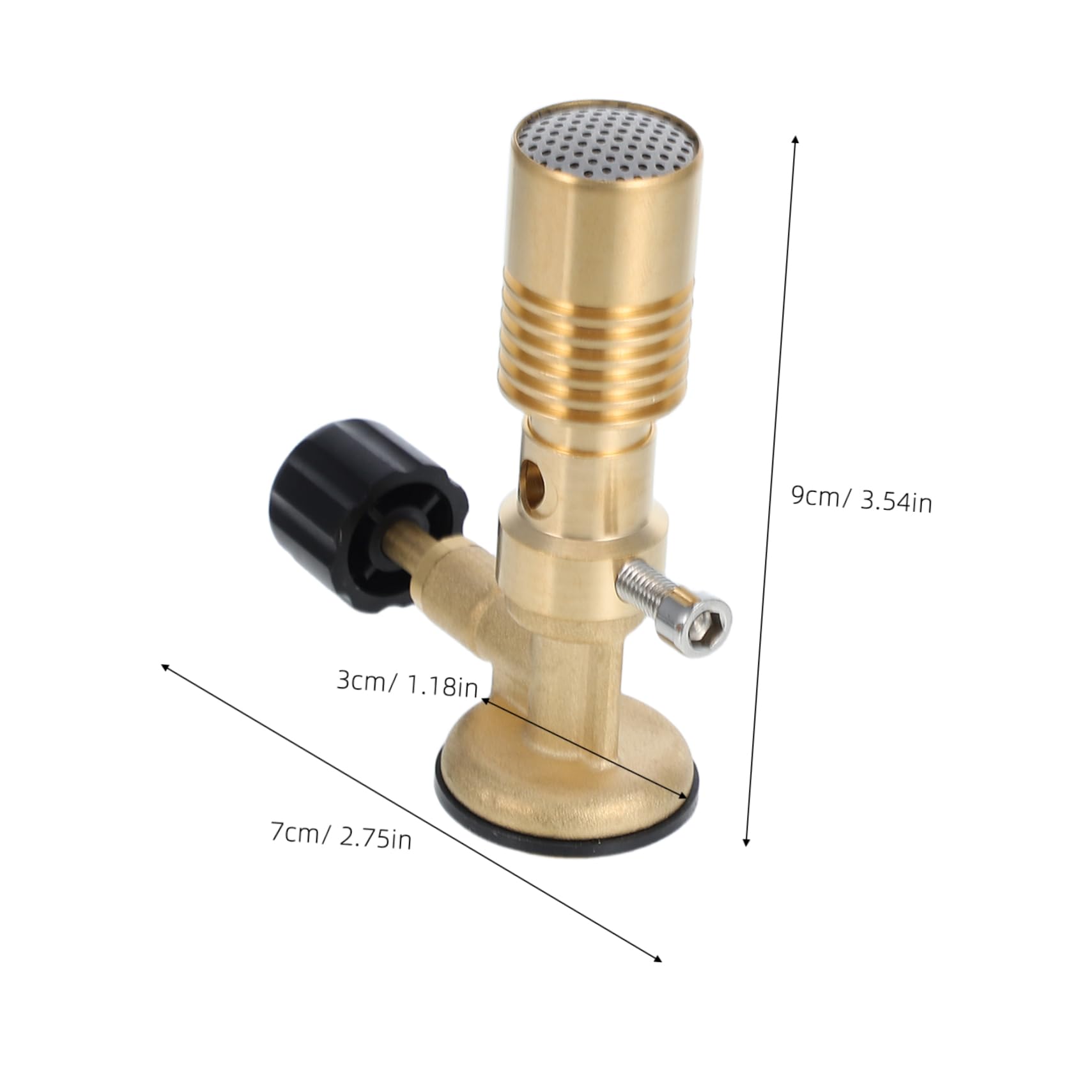 Alipis Portable Blowtorch Head Propane for Burner Natural Torch Head for Propane Tank