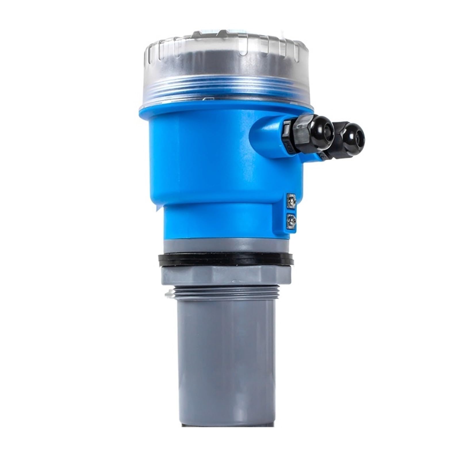 MXXDMOPD Ultrasonic Liquid Level Meter Water Oil Tank Fuel Diesel Indicator Sensor 24VDC 4-20mA RS485(Rs485 Output,8m)