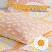 Intelligent Design Kids Queen Bedding Set Cotton Sun Full Size Quilt Sets for Girls Rainbow & Clouds Reversible Queen Coverlet Dawn Light & Breathable Sham Throw Pillow Full/Queen Yellow/Coral 4 Piece