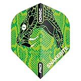 Snakebite Ionic Snake Head Green Dart Flights