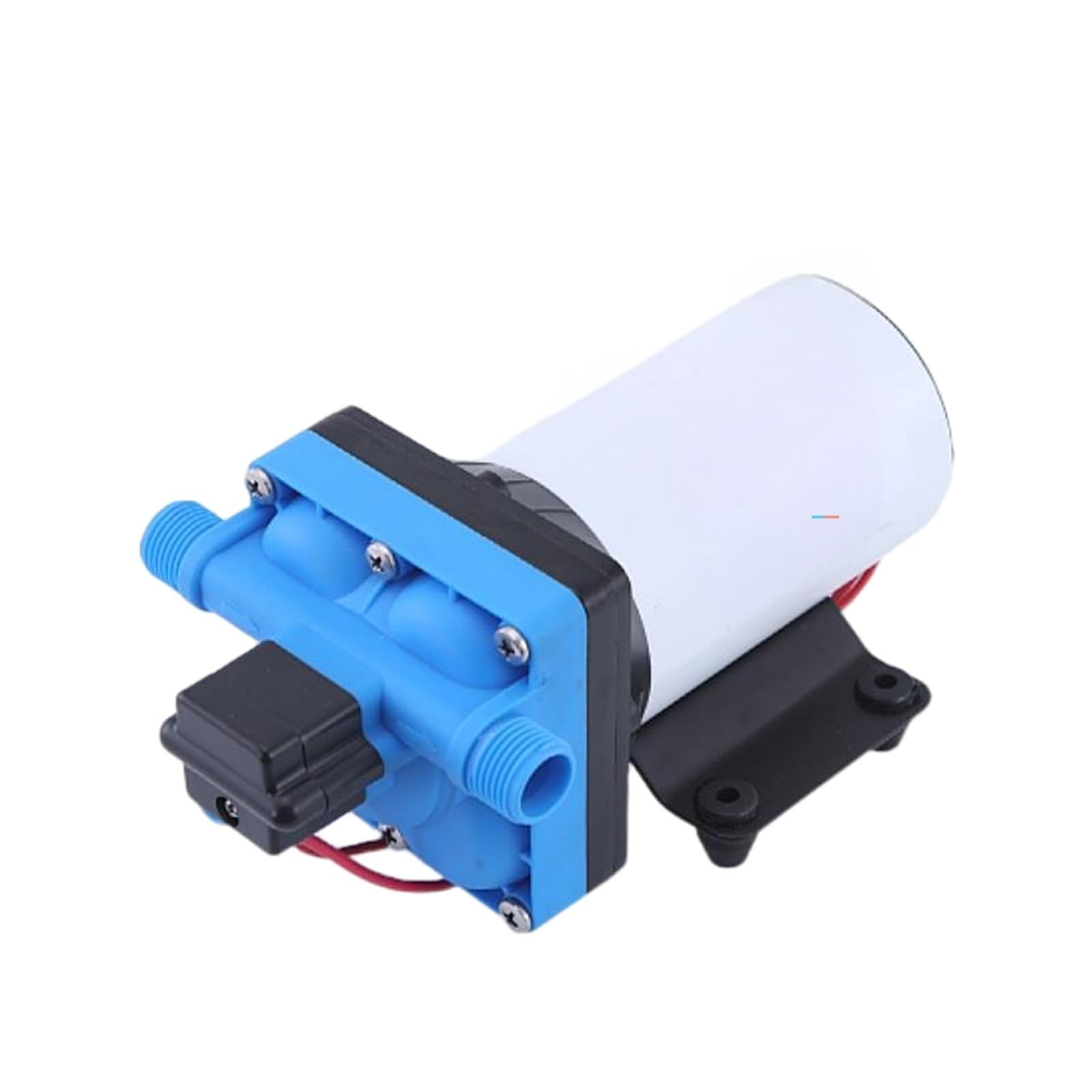 Xipsbjwf 24V Miniature Dc Electric High-Pressure Diaphragm Pump Sprayer Car Wash Irrigation 18.9 L/Min 12V Self-Priming Booster Water Diaphragm Pump(24V)