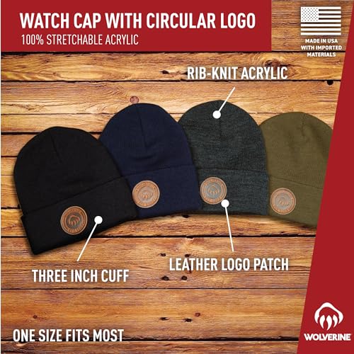Wolverine bouchon de montre capuchon logo circulaire mixte design - 6