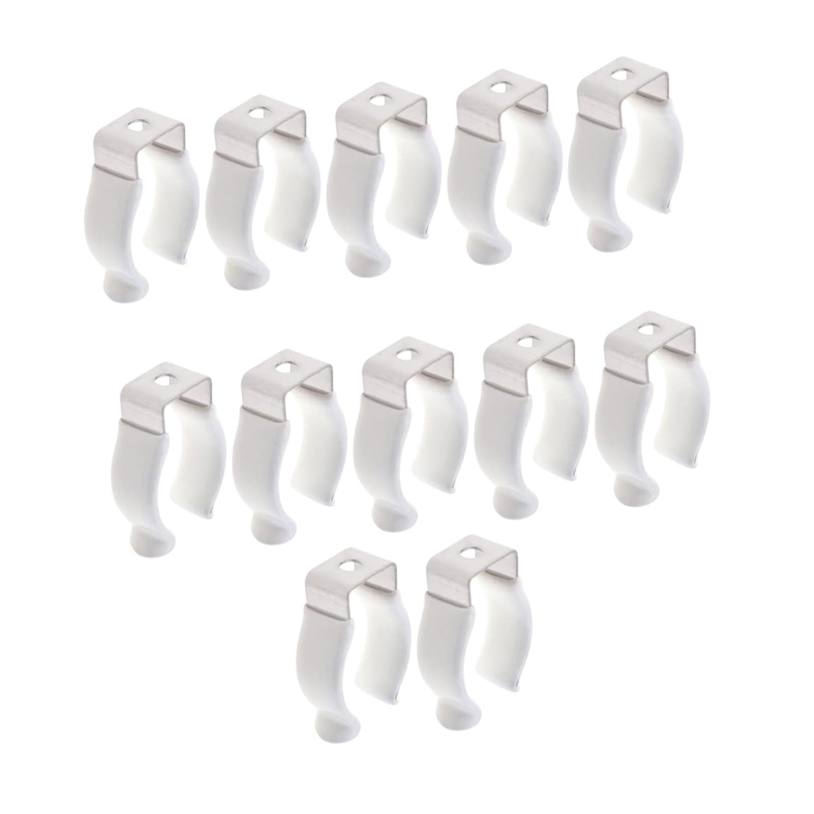 12x Clips Holder Bracket for Integrated Tube Light Fixture LED Light Tube with Foot Wrap-image-24