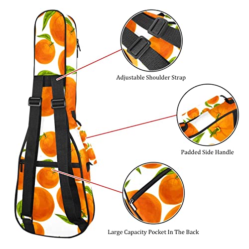 Housse pour ukulélé orange sans couture de 10 mm d’épaisseur avec rembourrage en éponge de 53,3 cm avec sangles… - Les Beatles, Paul McCartney, John Lennon, RIngo Starr, George Harrison Housse pour ukulélé orange sans couture de 10 mm d'épaisseur avec rembourrage en éponge de 53,3 cm avec sangles… – Image 4