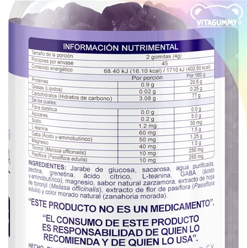 Vitamínicos, melatonina precio Marca VITAGUMMY (2)